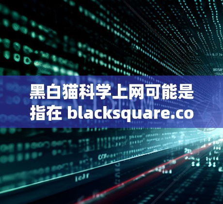 黑白猫科学上网可能是指在 blacksquare.com（黑白猫）的科学上网功能中。黑白猫是一个专注于儿童教育和科学教育的平台，旨在为用户提供科学知识和科学上网的工具