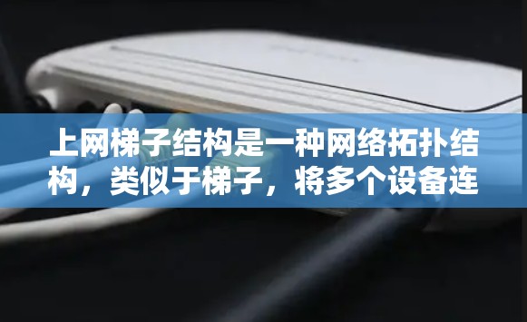 上网梯子结构是一种网络拓扑结构，类似于梯子，将多个设备连接在一个网络中。它在某些情况下可能不如专用的子网设备可靠，但具有灵活性和适应性。以下是关于上网梯子的详细总结