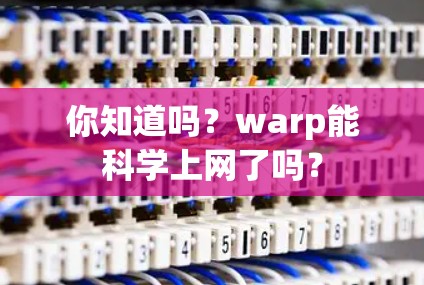 你知道吗？warp能科学上网了吗？