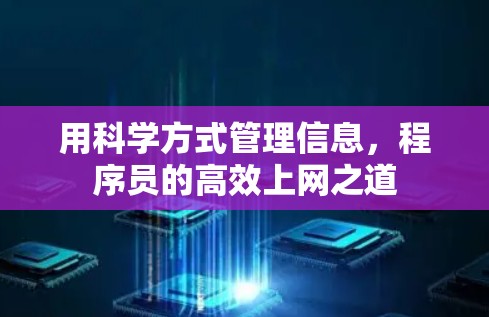 用科学方式管理信息，程序员的高效上网之道