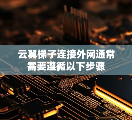 云翼梯子连接外网通常需要遵循以下步骤