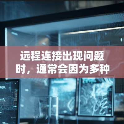 远程连接出现问题时，通常会因为多种原因导致，以下是一步到位的解决方案
