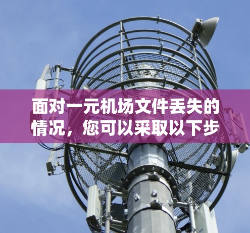 面对一元机场文件丢失的情况，您可以采取以下步骤系统地处理
