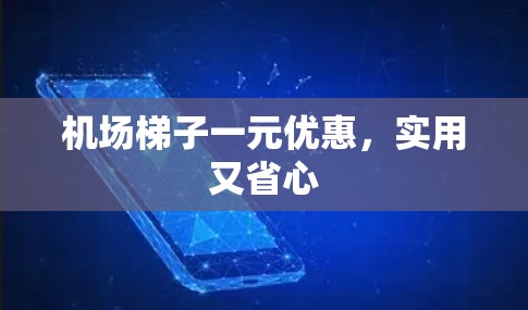机场梯子一元优惠，实用又省心