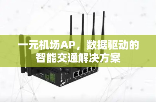 一元机场AP，数据驱动的智能交通解决方案