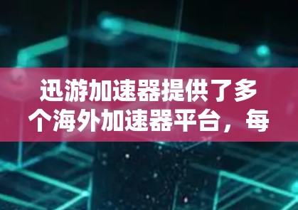 迅游加速器提供了多个海外加速器平台，每个平台都有其独特的特点和优势。以下是对这些平台的详细分析和推荐，帮助你选择最适合自己的加速器