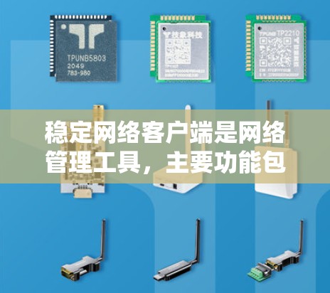 稳定网络客户端是网络管理工具，主要功能包括防火墙、智能网关、流量控制、身份验证和权限控制等。通过这些功能，用户可以更好地管理网络，保障网络的安全性和稳定性