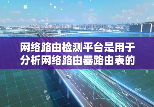 网络路由检测平台是用于分析网络路由器路由表的工具，帮助检测和修复路由表中的问题。以下是对这些平台的详细介绍