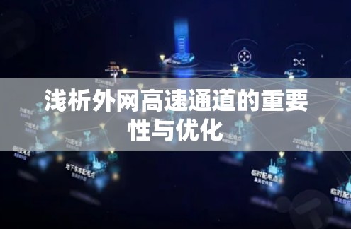 浅析外网高速通道的重要性与优化