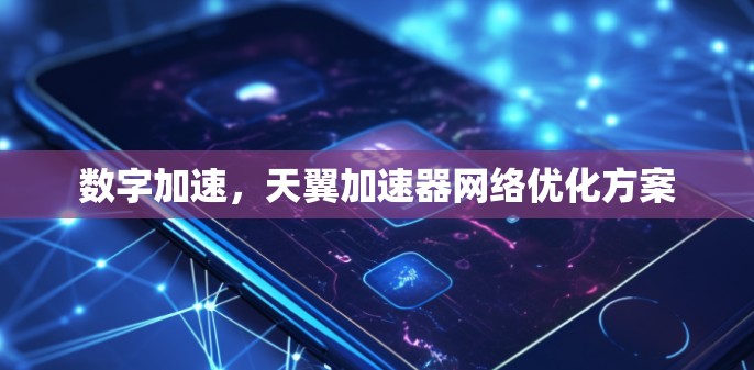 数字加速，天翼加速器网络优化方案
