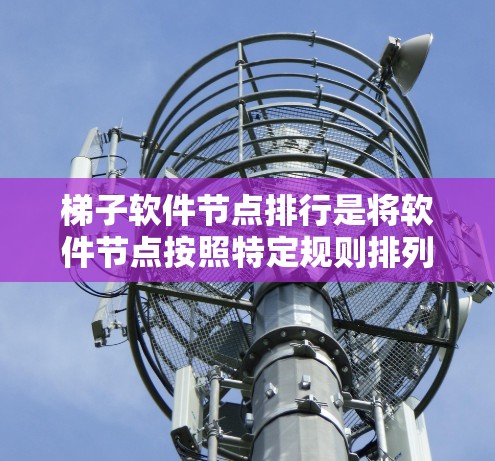 梯子软件节点排行是将软件节点按照特定规则排列,以优化软件管理、安装和维护流程。以下是对排定顺序的详细分析和应用 梯子软件节点排行是将软件节点按照特定规则排列,以优化软件管理、安装和维护流程。以下是对排定顺序的详细分析和应用